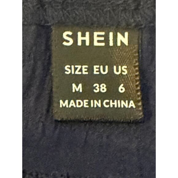 Spaghetti Strap Maxi Dress Womens Medium Blue Deep V Criss Cross Back Summer - Picture 5 of 9